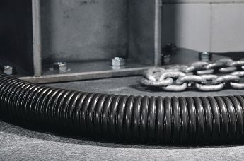 PCS, guaina metallica per cavi con rivestimento plastico