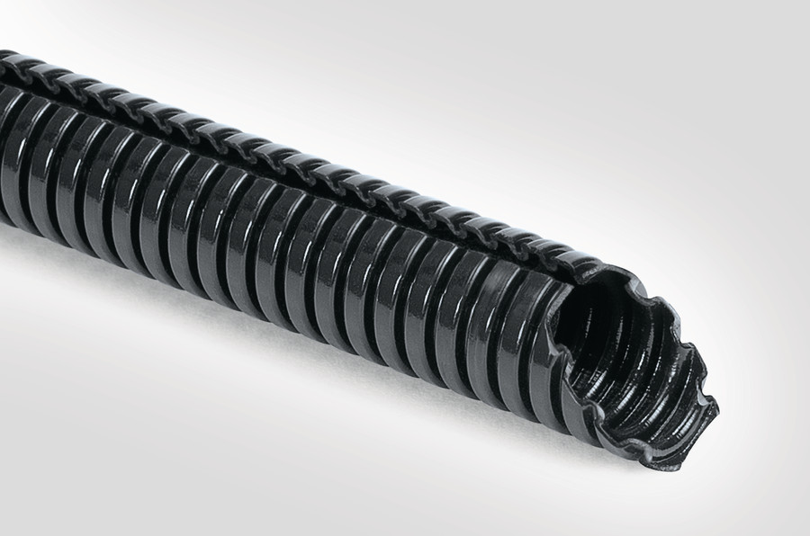 sourcingmap® AD25 connettore tondo in plastica nera per tubo flesibile corrugato 10pz 