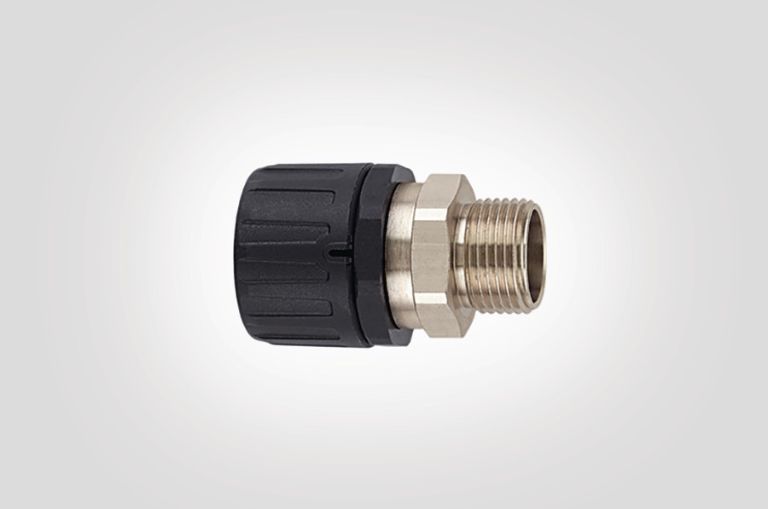 HelaGuard HG-SM Raccordo girevole diritto con filetto maschio, IP66.