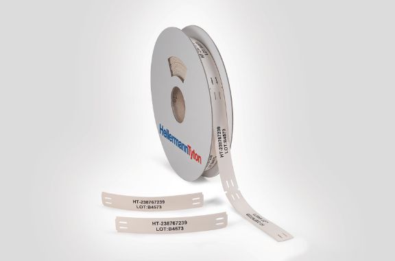 TIPTAG PU – stabilizzate agli UV, bianche: targhette di identificazione per alte temperature