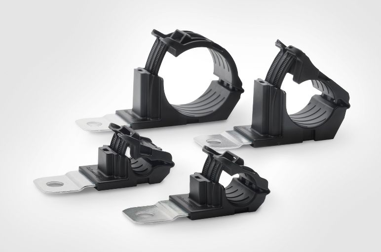Ratchet P-Clamp riduce il numero di morsetti e clip nel tuo magazzino ed è disponibile in quattro dimensioni.