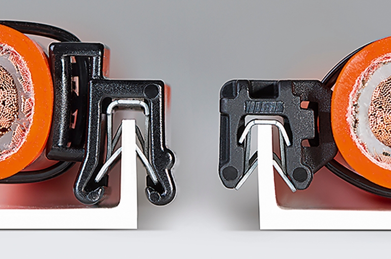 edge clip per bordi stretti