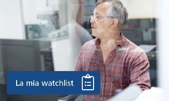 I prodotti preferiti nella tua watchlist personale