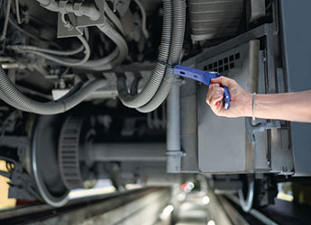 attrezzatura per l'infrastruttura ferroviaria